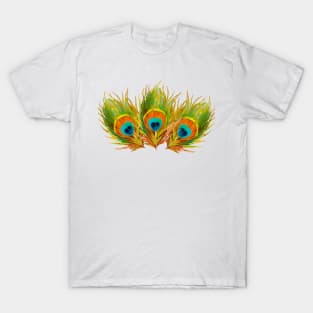 Peacock Feathers T-Shirt